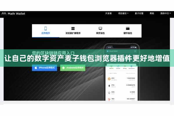 让自己的数字资产麦子钱包浏览器插件更好地增值