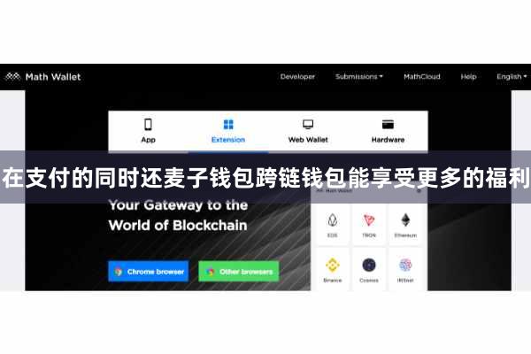 在支付的同时还麦子钱包跨链钱包能享受更多的福利