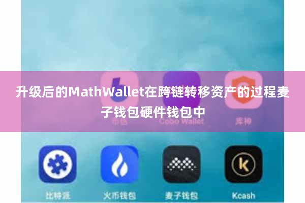 升级后的MathWallet在跨链转移资产的过程麦子钱包硬件钱包中