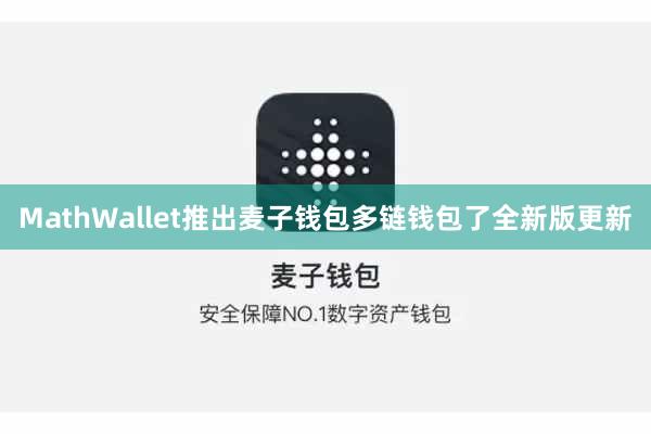 MathWallet推出麦子钱包多链钱包了全新版更新